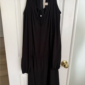 MICHAEL Michael Kors Black Long Sleeve Dress